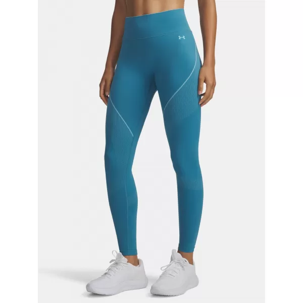 Ženske tajice UNDER ARMOUR VANISH SEAMLESS LEGGING 6000646-466 PLAVA 
