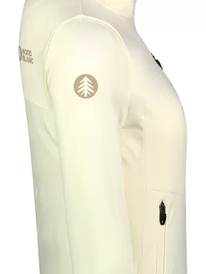 Ženska powerfleece majica NORDBLANC CRISP NBSFL8338 BEŽ