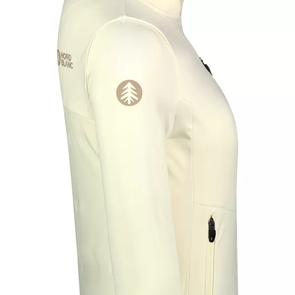  Ženska powerfleece majica NORDBLANC CRISP NBSFL8338 BEŽ 