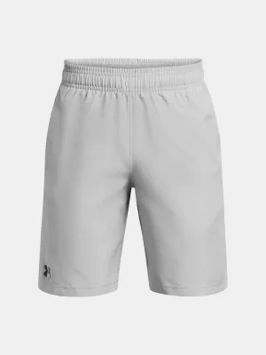 Kratke hlače za dječake UNDER ARMOUR UA TECH WOVEN SHORT 1377264-011 SIVA