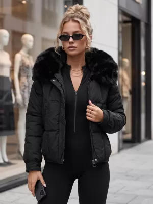 Ženska jakna DSTREET TY6037 CRNA