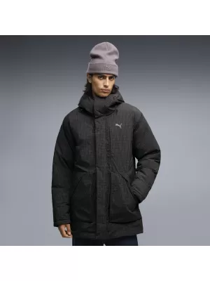 Muški kaput PUMA PROTECTIVE HOODED DOWN PARKA M 69456301 PUMA CRNA