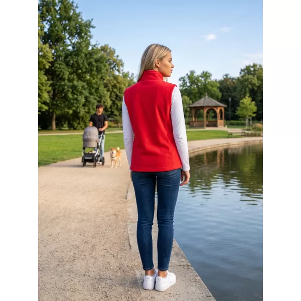  Ženski prsluk od flisa ALTISPORT ALW002525 CRVENA 