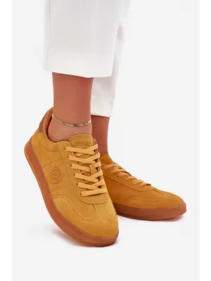 Ženske tenisice BIG STAR SHOES RR274846 ŽUTO/ZLATNO
