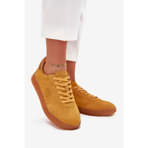  Ženske tenisice BIG STAR SHOES RR274846 ŽUTO/ZLATNO 