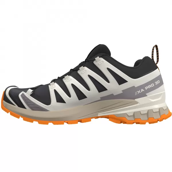  Muške cipele SALOMON XA PRO 3D V9 GORE-TEX L47881900 CRNI/LED OD VANILIJE/KURKUMA 