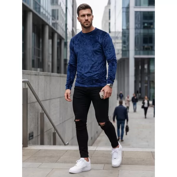  Muški sweatshirt DSTREET BX5531 TAMNOPLAVA 