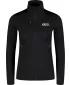 Ženska powerfleece majica NORDBLANC CRISP NBSFL8338 CRNA