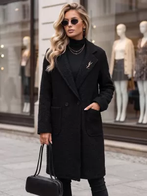Ženski kaput DSTREET NY0782 CRNA