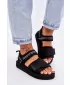 Ženske sandale BIG STAR SHOES LL274784 CRNA