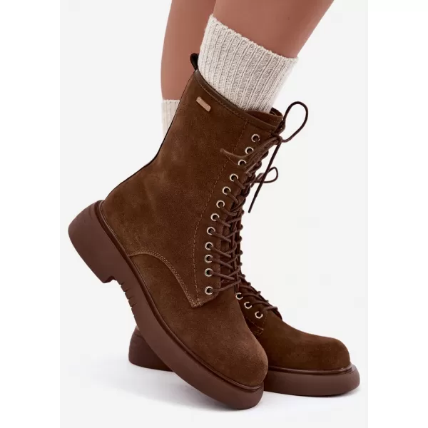 Ženske cipele BIG STAR SHOES UU274611 SMEĐA/BEŽ 