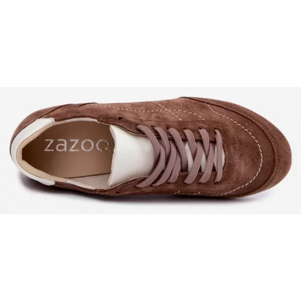  Ženske tenisice ZAZOO N1414/772/1098 SMEĐA/BEŽ 
