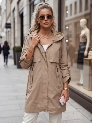 Ženska jakna DSTREET TY5808 BEŽ