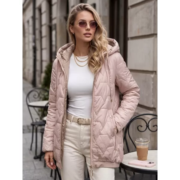  Ženska jakna DSTREET TY5804 RUŽIČASTA 