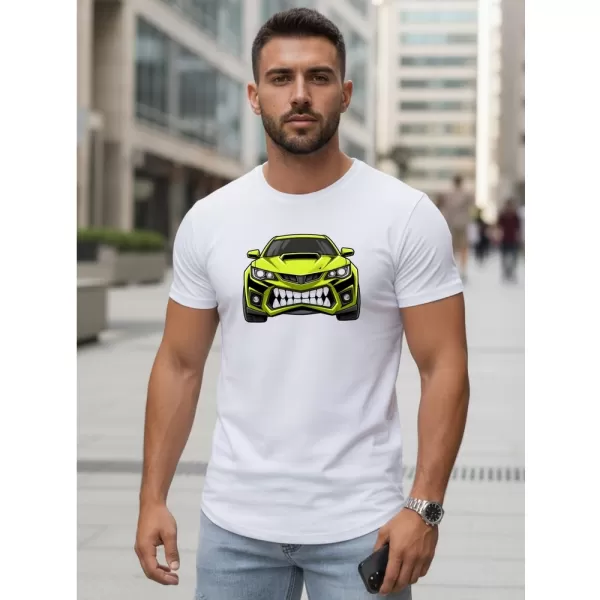  Muška majica kratkih rukava DSTREET NX5015R-WH BIJELA 
