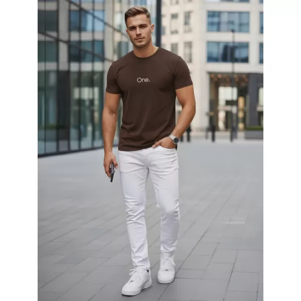  Muška majica kratkih rukava DSTREET NX5125R-CH SMEĐA 
