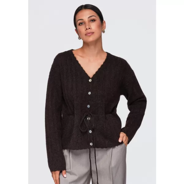  Ženski pulover OMBRE OW-SW-E0012 SMEĐA 