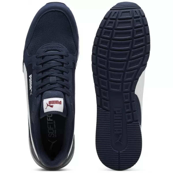  Čizme PUMA ST RUNNER V4 MESH 39966602 CLUB NAVY/ KLUB TAMNOPLAVA/PUMA BIJELA/TIMSKA KRALJEVSKA CRVENA/PLATINASTO SIVA 