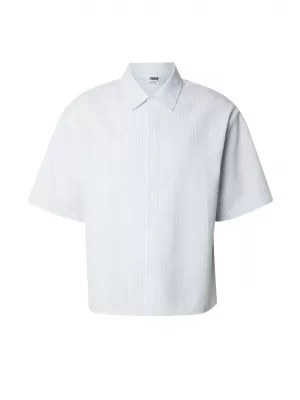 Muška košulja URBAN CLASSICS TB8417-22394 SMRZAVANJE PLAVO/BIJELO