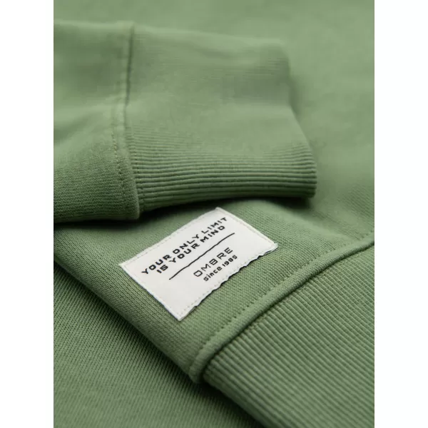  Muški sweatshirt OMBRE OM-SSBN-0271 ZELENA 