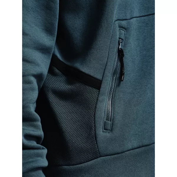  Muški sweatshirt UNDER ARMOUR RIVAL FLEECE AMP FZ HD 1357113-467 PLAVA 