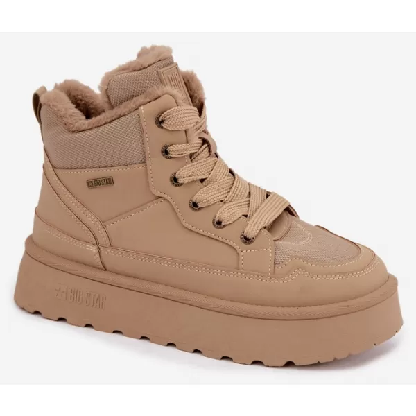  Ženski snjegovići BIG STAR SHOES UU274166 BEŽ 