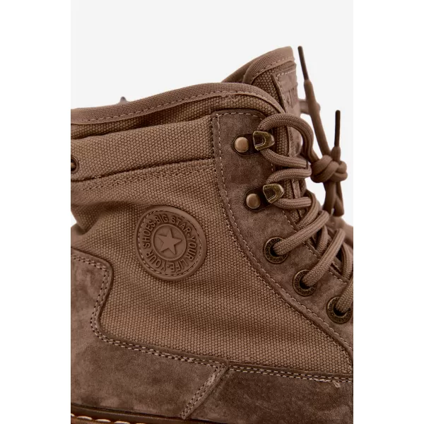  Muške gležnjače BIG STAR SHOES UU174253 BEŽ 