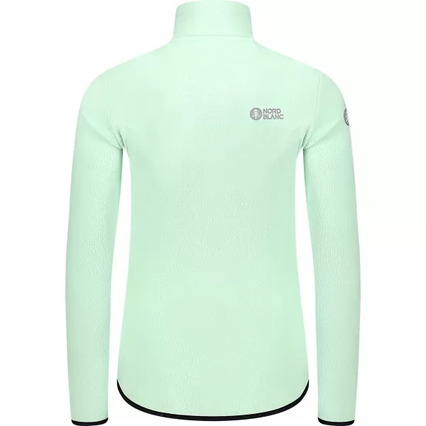  Ženska lagana majica od flisa NORDBLANC MAPLE NBSFL8374 MENTA ZELENA 