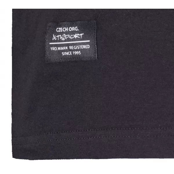  Muška majica kratkih rukava ALTISPORT NP/ALMST20001 CRNI OPAL 