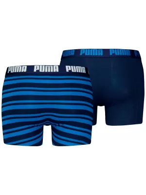 Muške bokserice PUMA MEN EVERYDAY HERITAGE STRIPE BOXER 93832601 PLAVA