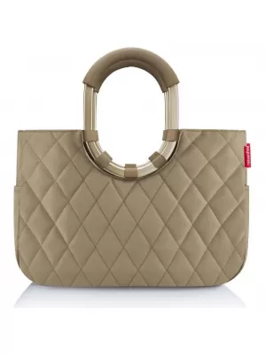 torba REISENTHEL LOOPSHOPPER M FRAME ROMB MASLINA