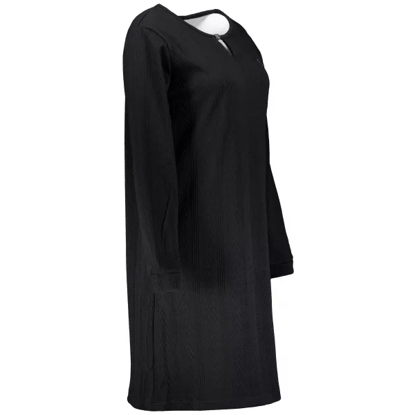  Ženska sweatshirt haljina ALTISPORT ILARIA CRNA 