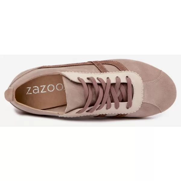  Ženske tenisice ZAZOO N1402S2/528/772/552 NIJANSE SIVE I SREBRNE 