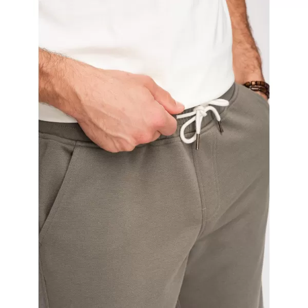  Muške kratke hlače OMBRE OM-SRSK-0124 KAKI 