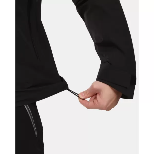  Muška hardshell jakna KILPI MAMBA-M 1M0101KI CRNA 