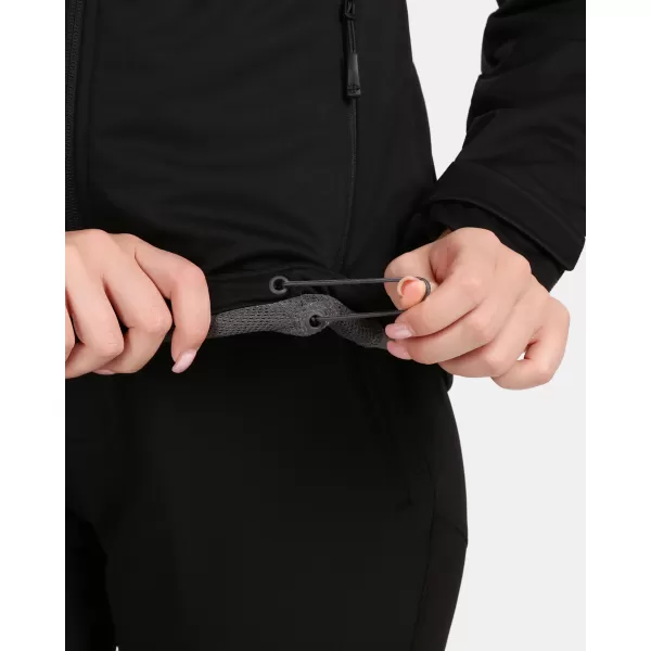  Ženska softshell jakna KILPI ONTAVIA-W 1L0113KI CRNA 