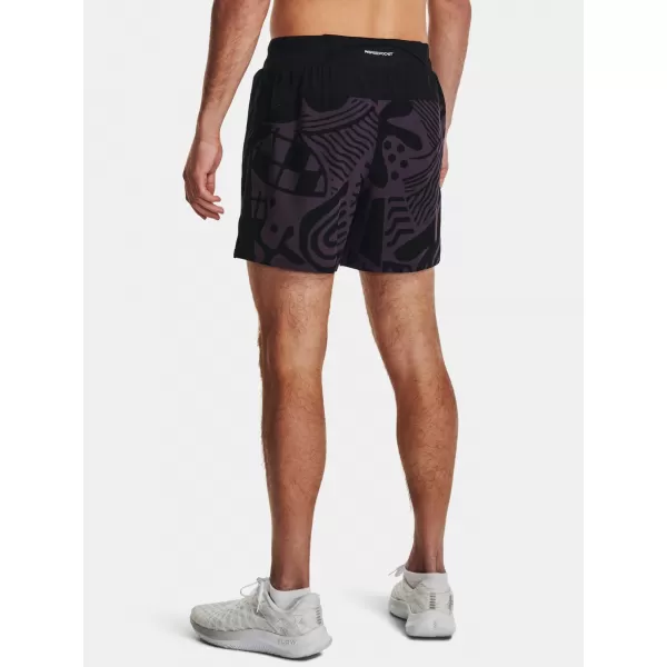  Muške kratke hlače UNDER ARMOUR WE RUN IN PEACE SHORT 1377048-001 CRNA 