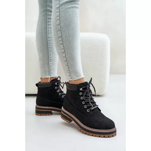  Ženske gležnjače BIG STAR SHOES OO274A290 CRNA 