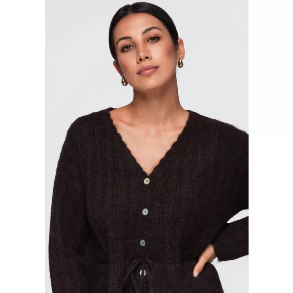  Ženski pulover OMBRE OW-SW-E0012 SMEĐA 