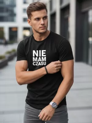 Muška majica kratkih rukava DSTREET NX0114R-BK CRNA