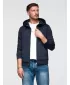 Muški sweatshirt OMBRE OM-SZBC-0196 TAMNOPLAVA