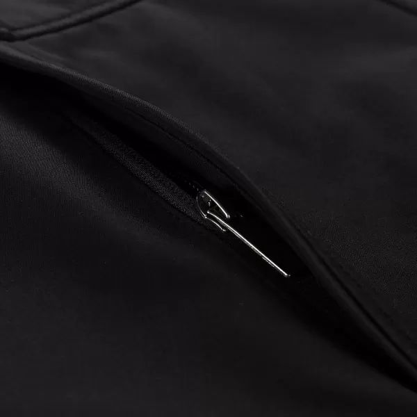  Ženski topli softshell kaput ALPINE PRO IBORA 2 CRNA 