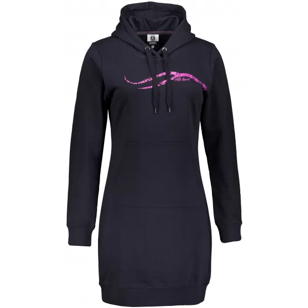  Ženska produžena majica ALTISPORT ALW001419 TAMNOPLAVA 
