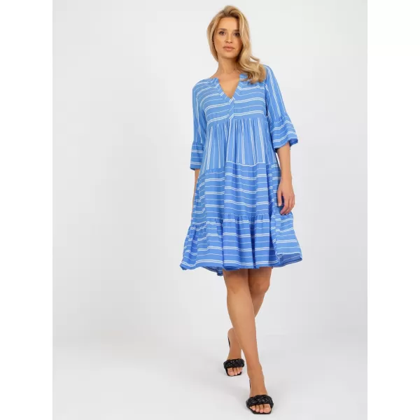  Haljina SUBLEVEL D73771M30214F PLAVA 