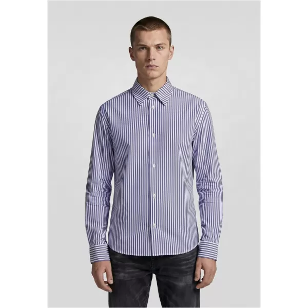  Muška košulja URBAN CLASSICS TB8597-03326 PLAVO/BIJELO 