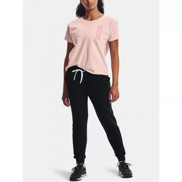  Ženske hlače UNDER ARMOUR UA RUSH FLEECE PANT 1365775-001 CRNA 