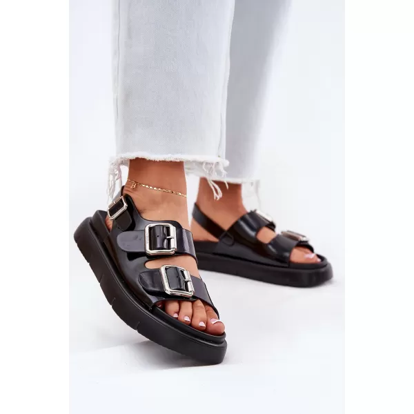  Ženske sandale BIG STAR SHOES RR274662 CRNA 
