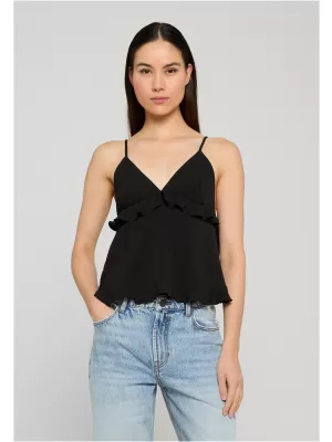 Ženska majica bez rukava URBAN CLASSICS TB8379-00007 CRNA