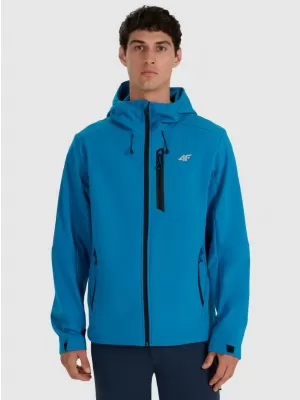 Muška softshell jakna 4F RAW25TSOFM506 PLAVA