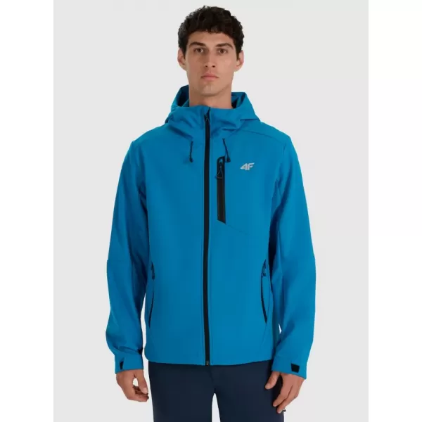  Muška softshell jakna 4F RAW25TSOFM506 PLAVA 
